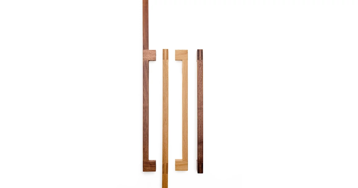 Fogantyú  Viefe HAKO BIG kétoldalról szerelhető 480mm, fa, tölgy