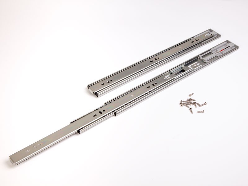 GOLYÓS FIÓKCSÚSZÓ HOME BOX HB45 COMFORT PO 45mm PUSH-OPEN 400mm TEHERB.:25kg ACÉL