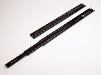 GOLYÓS FIÓKCSÚSZÓ HOME BOX HB45 X 45mm TELJESEN KIHÚZH. 250mm TEHERB.:30kg FEKETE Kép