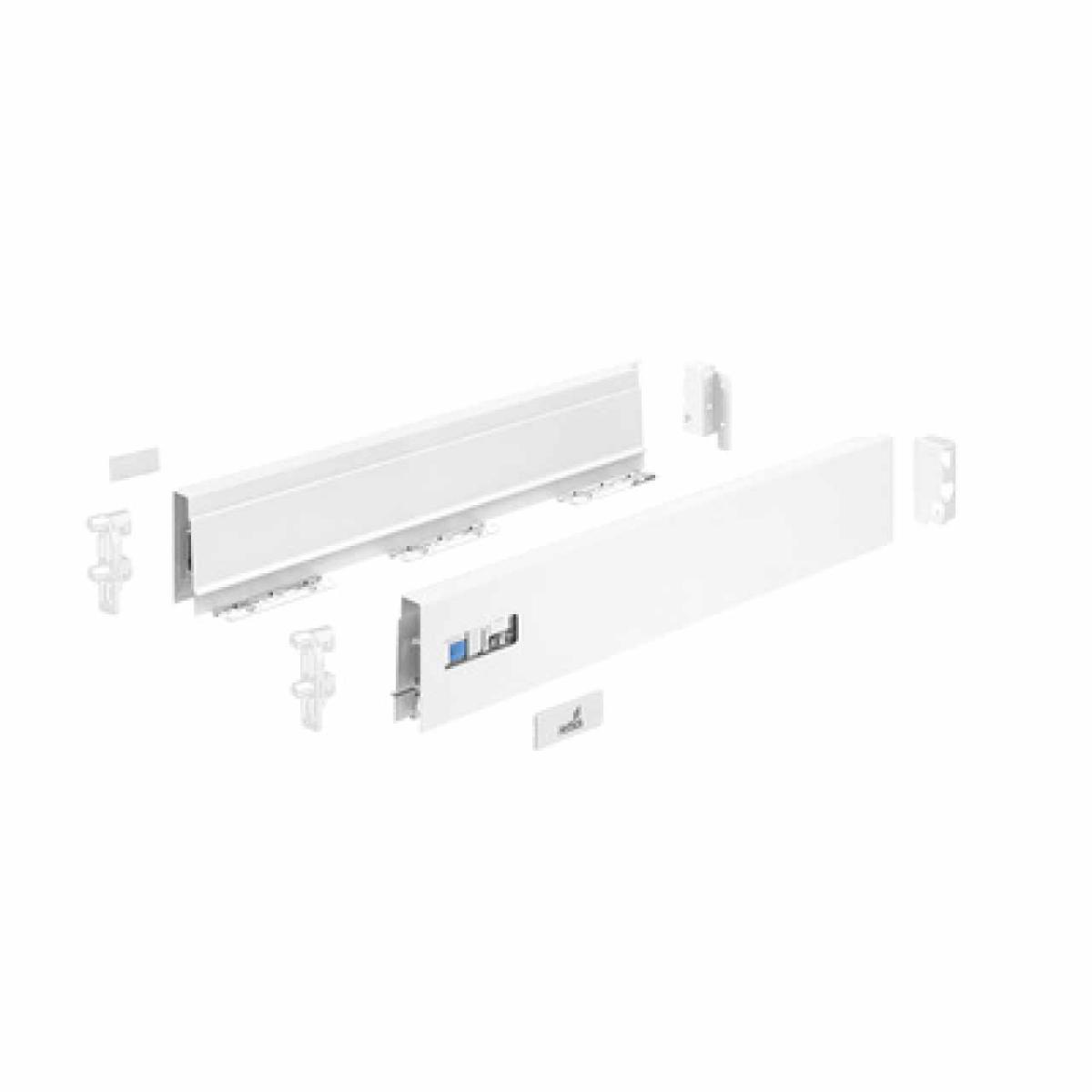 Hettich Atira fiók szett  350 mm/70 mm fehér