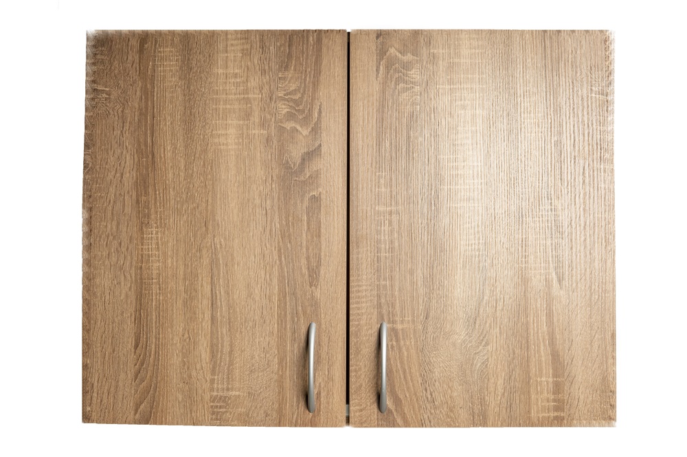 Felsőszekrény 80x30 fehér-barna sonoma