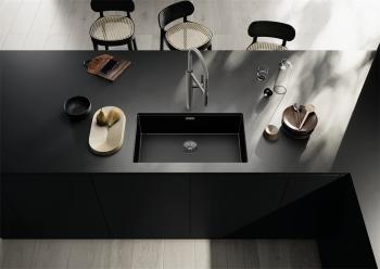 BLANCO CLARON 700-U Dark Steel Durinox mosogatótálca, excenter nélkül 2.Kép