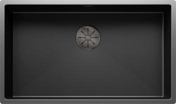 BLANCO CLARON 700-U Dark Steel Durinox mosogatótálca, excenter nélkül 1.Kép