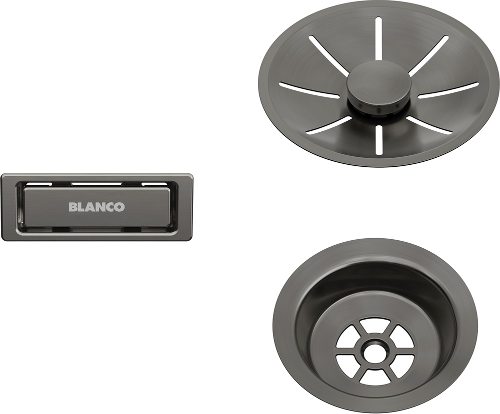 BLANCO InFino szett satin dark steel 1 medencéhez