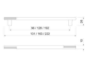 BÚTORFOGANTYÚ E113-128 FEKETE 2.Kép