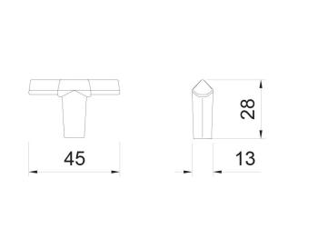 BÚTORFOGANTYÚ E114 FEKETE 2.Kép