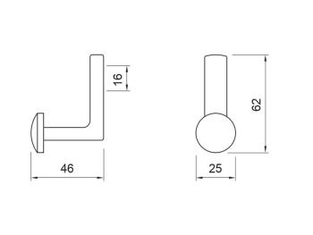 FOGAS E1037 FEKETE 2.Kép