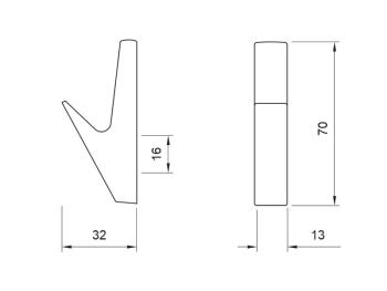 FOGAS E1039 FEKETE 2.Kép