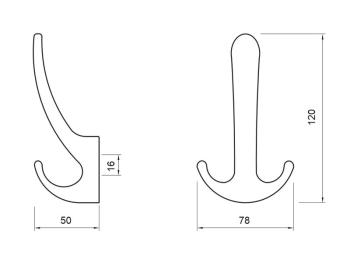 FOGAS E1041 FEKETE 2.Kép