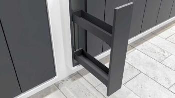 Kesseböhmer K-Line No.15 3D-x vasalat  szett tálcákkal 150mm anthracite 2.Kép