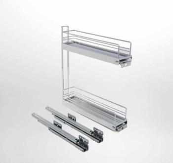 Kesseböhmer No.15 Classic 3D állítási  lehetőség 2 polcos Silver Kép