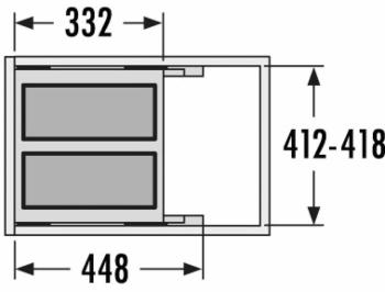 HAILO AS Cargo Soft short 450 14/14 sötétszürke 3.Kép