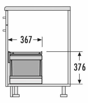 Hailo AS Raumspar Tandem S plus 18/12 3.Kép