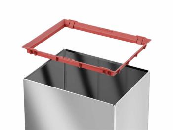 HAILO Big-Box Swing XL szemetes rozsdamentes acél 3.Kép