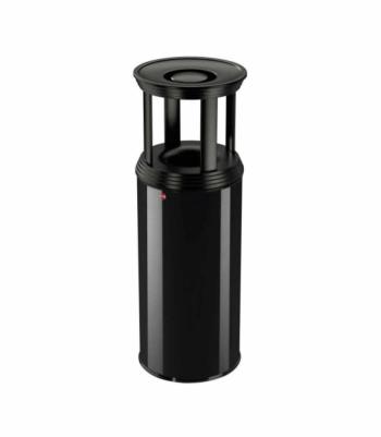 HAILO ProfiLine Safe Plus XL kombinált hulladékgyűjtő tűzzáró peremmel és hamutartóval fekete Kép