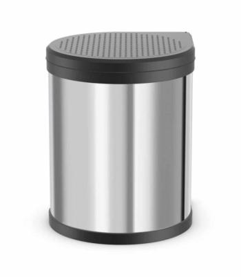 Hailo Compact -Box M szemetes ajtóra szerelhető, rozsdamentes acél Kép