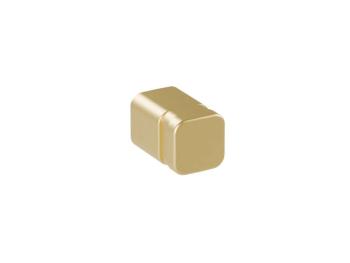 BÚTORFOGANTYÚ WPO892-020 GOMB 20x20mm ARANY 1.Kép