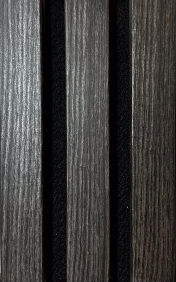 Akusztikus falpanel Fekete Tölgy 300x2800 mm 4.Kép