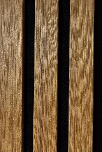 Akusztikus falpanel Méz Tölgy 300x2800 mm 2.Kép