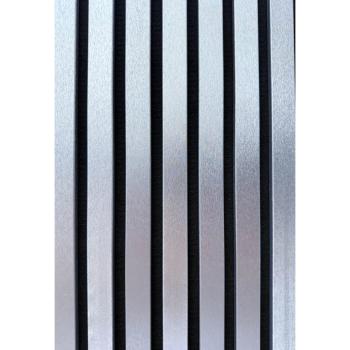 Akusztikus falpanel Ezüst Metál 300x2800 mm 3.Kép