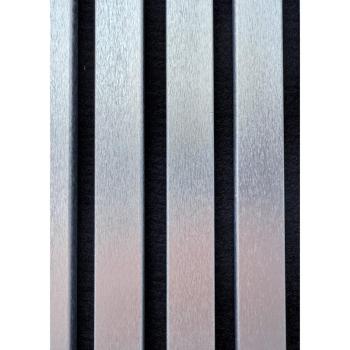 Akusztikus falpanel Ezüst Metál 300x2800 mm 4.Kép