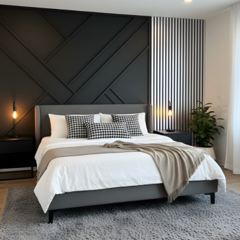 Akusztikus falpanel Ezüst Metál 300x2800 mm Kép