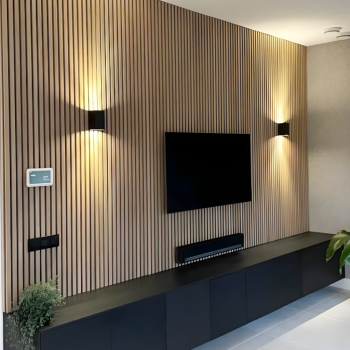 Akusztikus falpanel Rusztikus Natúr Bükk 600x2800 mm Kép