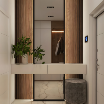 Akusztikus falpanel Füstölt Tölgy 600x2800 mm Kép