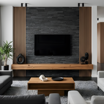 Akusztikus falpanel Méz Tölgy 600x2800 mm Kép