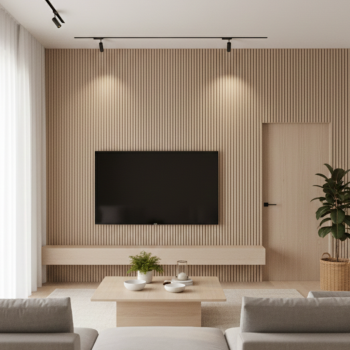 Akusztikus falpanel Beige Filc Világos B 600x2800 mm Kép