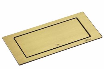 HKT EVOline Backflip dugalj  sárgaréz színű 2x230Vdugalj+1x USB C Kép