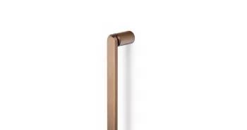 Fogantyú Viefe FASE BIG kétoldalról szerelhető szett 480mm, alumínium, csiszolt bronz 2.Kép
