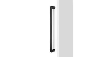 Fogantyú Viefe FASE BIG kétoldalról szerelhető szett 480mm, alumínium, csiszolt fekete 4.Kép