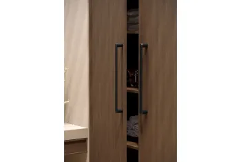 Fogantyú Viefe FASE BIG kétoldalról szerelhető szett 480mm, alumínium, PVD fényes fekete titán 2.Kép