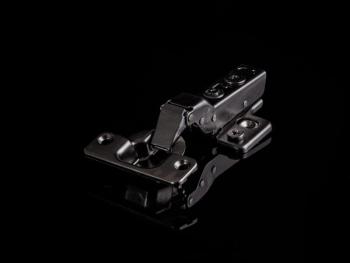 BÚTORPÁNT HB 203 BLACK CSILLAPÍTOTT FÉLIG RÁÜTŐDŐ +EXC.ALÁTÉT +6 FACSAVAR FEKETE NIKKEL 4.Kép