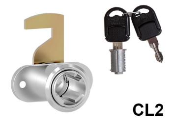 CL BÚTORZÁR  711-CL2 NYELVES BÚTORZÁR 18x42mm NIKKEL 1.Kép