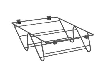 HOME BOX FÉM CIPŐTARTÓ 900MM-ES, 738x146x383MM, ACÉLSZÜRKE 2.Kép