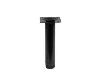 FÉM DESIGN LÁB D: 30X150mm Matt fekete 1.Kép