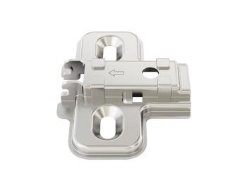 PÁNTALÁTÉT FDS C82 KLIPPES, 0 mm CSAVAR NÉLKÜL NIKKEL 3.Kép