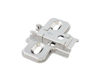 PÁNTALÁTÉT FDS C82 KLIPPES, 0 mm CSAVAR NÉLKÜL NIKKEL 1.Kép