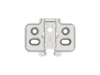 PÁNTALÁTÉT FDS C82 KLIPPES, 0 mm  QUATTRO RÖGZÍTÉSES CSAVAR NÉLKÜL NIKKEL 4.Kép