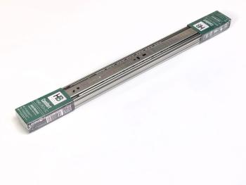 GOLYÓS FIÓKCSÚSZÓ HOME BOX HB45 COMFORT PO+SC 45mm PUSH-OPEN+SOFTCLOSE 300mm TEHERB.:35kg ACÉL 2.Kép