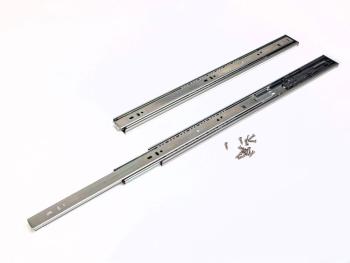 GOLYÓS FIÓKCSÚSZÓ HOME BOX HB45 COMFORT PO+SC 45mm PUSH-OPEN+SOFTCLOSE 350mm TEHERB.:35kg ACÉL Kép