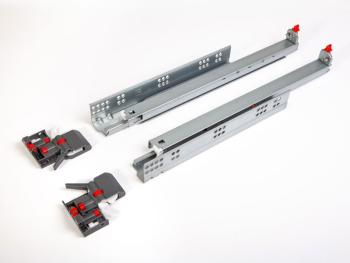 REJTETT FIÓKCSÚSZÓ HOME BOX HB-RCS5D 270mm TELJESEN KIHÚZHATÓ CSILLAPÍTOTT TEHERB.:40kg ACÉL Kép