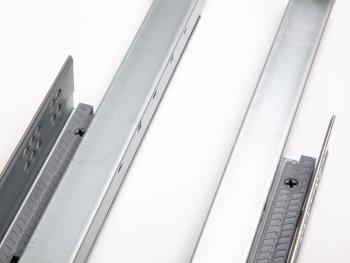 REJTETT FIÓKCSÚSZÓ HOME BOX  300mm TELJESEN KIHÚZHATÓ CSILLAPÍTOTT TEHERB.:40kg ACÉL 4.Kép