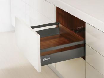 FDS DUPLAFALÚ FÉM FIÓKOLDAL FDS-CLASSIC PO B PUSH OPEN  400mm H146 40kg ANTRACIT Kép