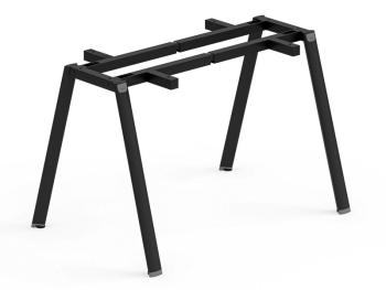 IRODAI ASZTALLÁB HOME BOX ALFA 1 PÁR 680x725mm MATT FEKETE 2.Kép