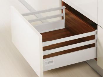 FDS DUPLAFALÚ FÉM FIÓKOLDAL FDS-CLASSIC PO D PUSH OPEN 400mm H210 40kg FEHÉR Kép