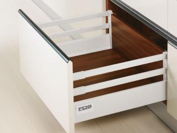FDS DUPLAFALÚ FÉM FIÓKOLDAL FDS-CLASSIC D 550mm H210 40kg FEHÉR Kép