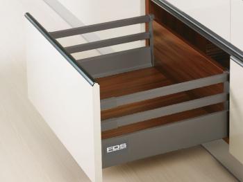 FDS DUPLAFALÚ FÉM FIÓKOLDAL FDS-CLASSIC D 350mm H210 40kg ANTRACIT Kép